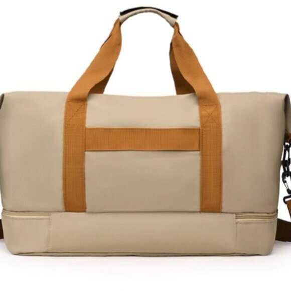 NEW!  Duffle Bag Travel Handbag Gym Bag Weekender Carry On Overnight Bags - Picture 8 of 9